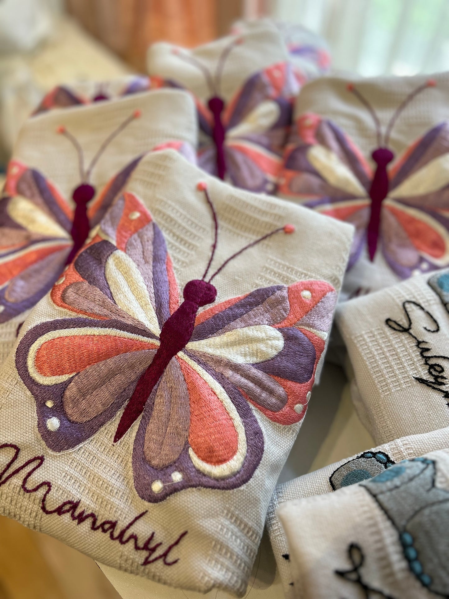 Textured cotton blanket