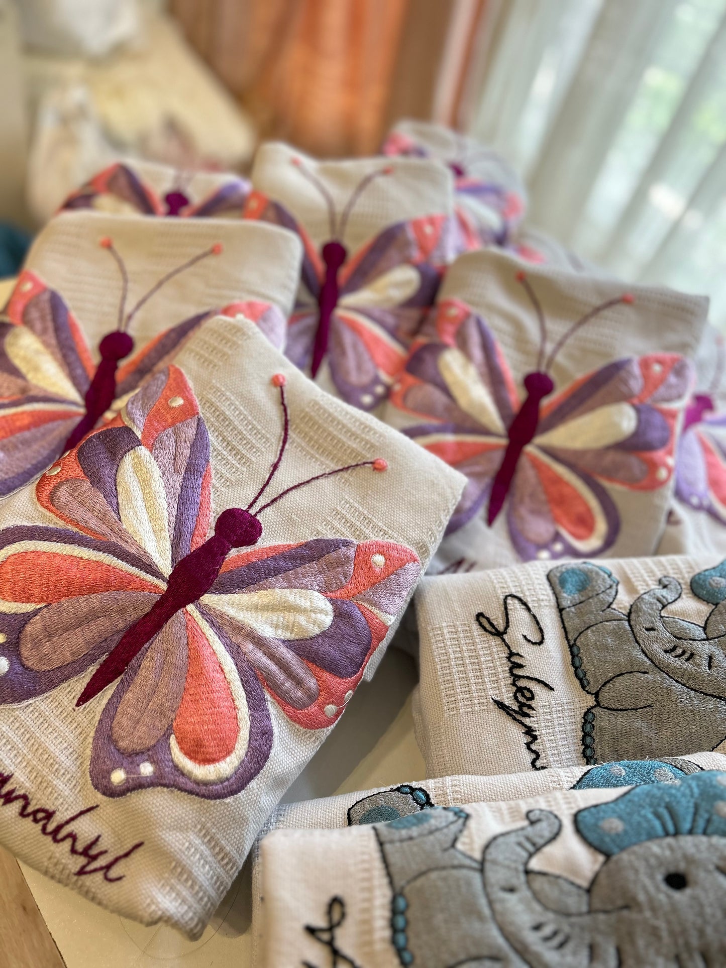 Textured cotton blanket