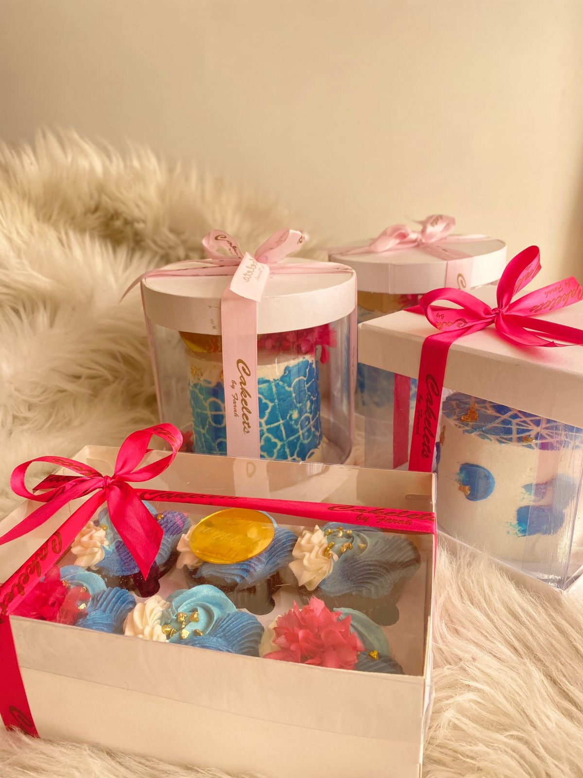 Moroccan themed mini cake by Cakelets