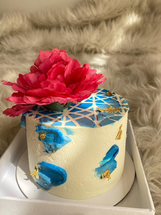 Moroccan themed mini cake by Cakelets